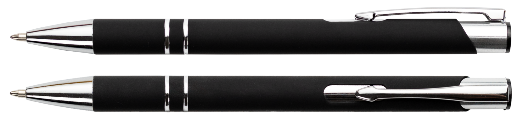 Długopis metalowy COSMO Rubber z Twoim grawerem - 500szt.